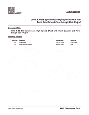 DataSheet A63L83361 pdf