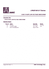 DataSheet LP62E16512-T pdf