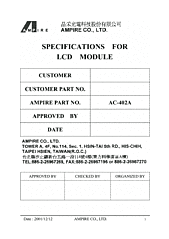 DataSheet AC402A pdf