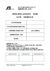 DataSheet AG12864A pdf
