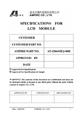 DataSheet AT12864M pdf