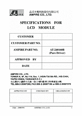 DataSheet AT240160B pdf