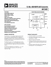 DataSheet AD12401 pdf