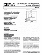 DataSheet AD5170BRM50 pdf