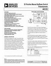 DataSheet AD5228BUJZ10 pdf