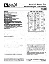 DataSheet AD5233BRU50 pdf