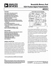 DataSheet AD5235BRU250 pdf