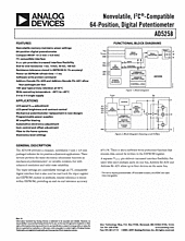 DataSheet AD5258BRM1 pdf