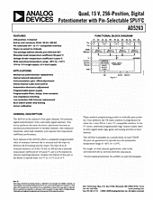 DataSheet AD5263BRU50 pdf