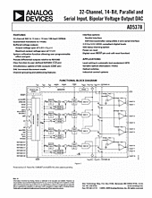 DataSheet AD5378 pdf