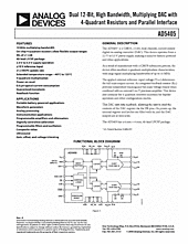 DataSheet AD5405 pdf