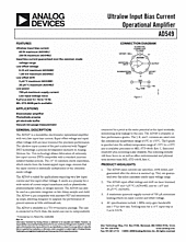 DataSheet AD549 pdf