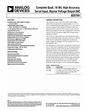 DataSheet AD5764B pdf