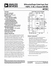 DataSheet AD7265 pdf