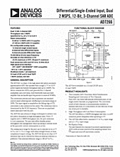 DataSheet AD7266 pdf