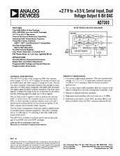 DataSheet AD7303 pdf