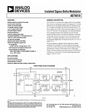 DataSheet AD7401A pdf