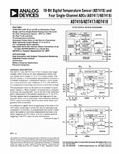 DataSheet AD7416 pdf