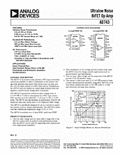 DataSheet AD743 pdf