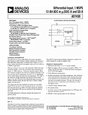 DataSheet AD7450 pdf