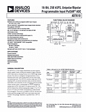 DataSheet AD7610 pdf