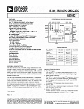 DataSheet AD7663 pdf