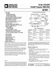 DataSheet AD7664 pdf