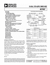 DataSheet AD7665 pdf