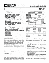DataSheet AD7671 pdf
