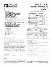 DataSheet AD7676 pdf