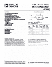 DataSheet AD976A pdf