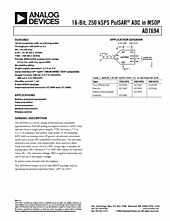 DataSheet AD7694 pdf