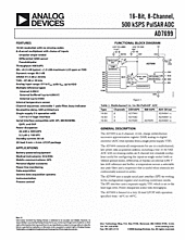 DataSheet AD7699 pdf