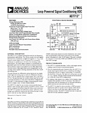 DataSheet AD7713 pdf