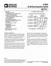 DataSheet AD7716 pdf