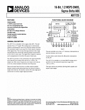 DataSheet AD7723 pdf