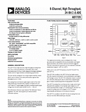 DataSheet AD7739 pdf