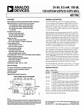 DataSheet AD7766 pdf