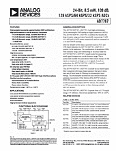 DataSheet AD7767 pdf