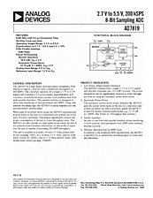 DataSheet AD7819 pdf