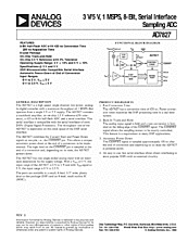 DataSheet AD7827 pdf