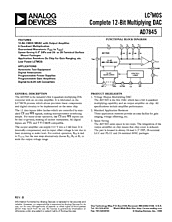 DataSheet AD7845 pdf