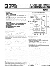 DataSheet AD7856A pdf