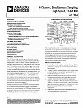 DataSheet AD7864-1 pdf