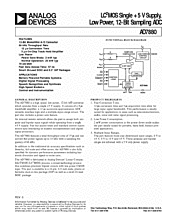 DataSheet AD7880 pdf