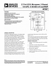 DataSheet AD7887 pdf