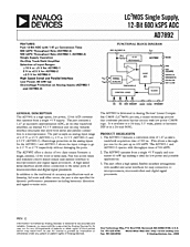 DataSheet AD7892-1 pdf