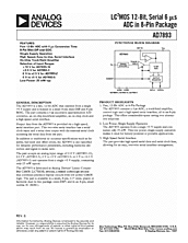 DataSheet AD7893-3 pdf