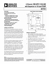DataSheet AD7923 pdf