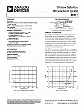 DataSheet AD797A pdf